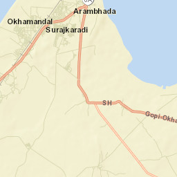 Mithapur Street Map