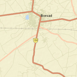 Borsad Street Map
