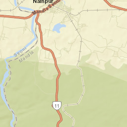 Nainpur Street Map