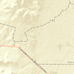 General Lauro G. Caloca (El Rascón) Street Map