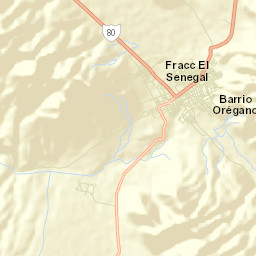 Ciudad del Maíz Street Map