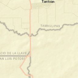 Nuevo Tantoán Street Map