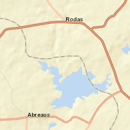 Rodas Street Map