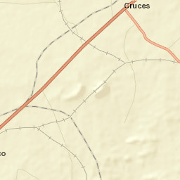 Cruces Street Map