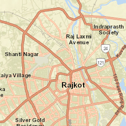 Rajkot Street Map
