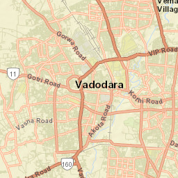 Gorwa Street Map