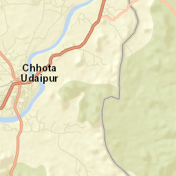 Chhota Udepur Street Map