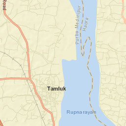 Tamluk Street Map