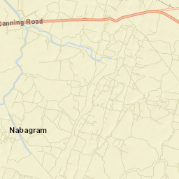 Nabagram Street Map