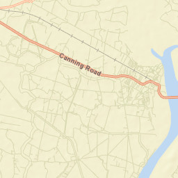 Canning Street Map
