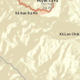 Lao Chải Street Map