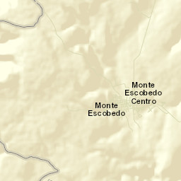 Monte Escobedo Street Map