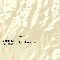 Pinos Street Map