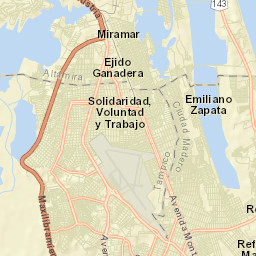 Ciudad Madero Street Map