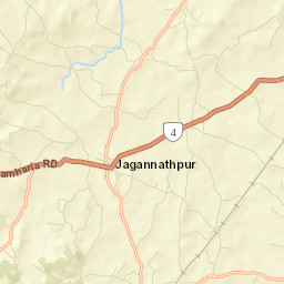 Jagannathpur Street Map