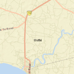 Diamond Harbour Street Map