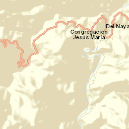 Jesús María Street Map