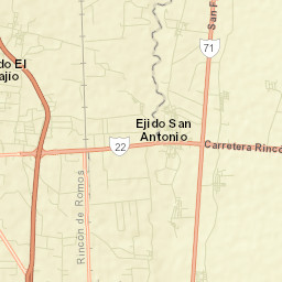San Antonio Street Map
