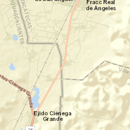 Bimbaletes Aguascalientes (El Álamo) Street Map