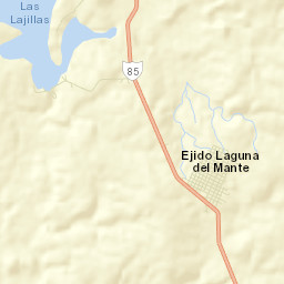 Laguna del Mante Street Map