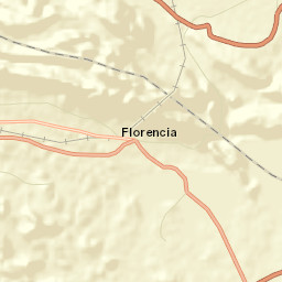 Florencia Street Map