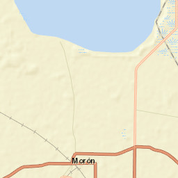 Morón Street Map