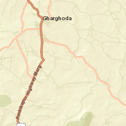 Gharghoda Street Map
