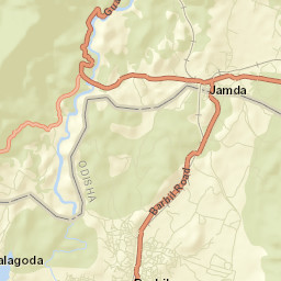 Bada Barabil Street Map