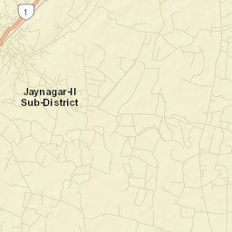North 24 Parganas district Street Map