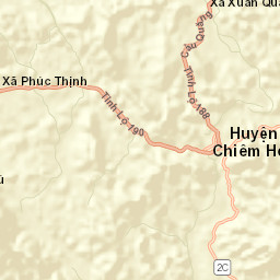 Huyện Chiêm Hóa Street Map