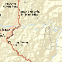 Thị Xã Bắc Kạn Street Map