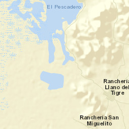 Llano del Tigre Street Map