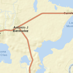 Antonio J Bermúdez Street Map