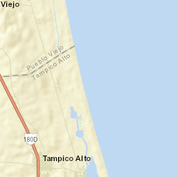 Tampico Alto Street Map