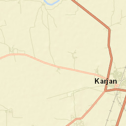 Karjan Street Map