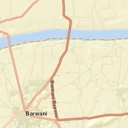 Barwani Street Map