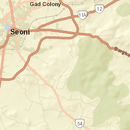 Seoni Street Map