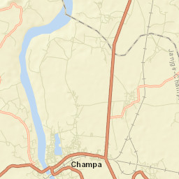 Champa Street Map