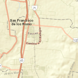 La Concepción Street Map
