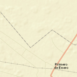 Primero de Enero Street Map