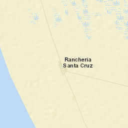 Santa Cruz Street Map