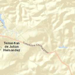 Temastián (La Cantera) Street Map