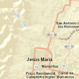 Maravillas Street Map