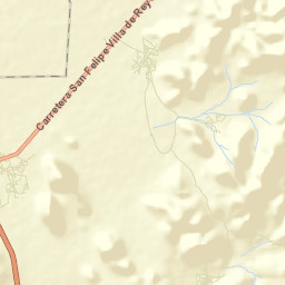 Cerro Gordo Street Map