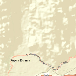 Agua Buena Street Map