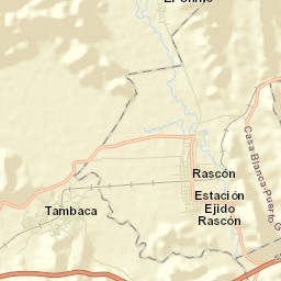 Rascón Street Map