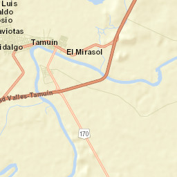 Tamuín Street Map
