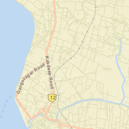 Kakdwip Street Map