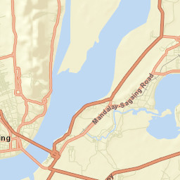 Sagaing Street Map