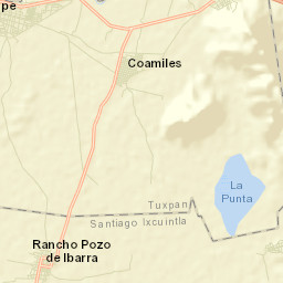 Cuamiles Street Map